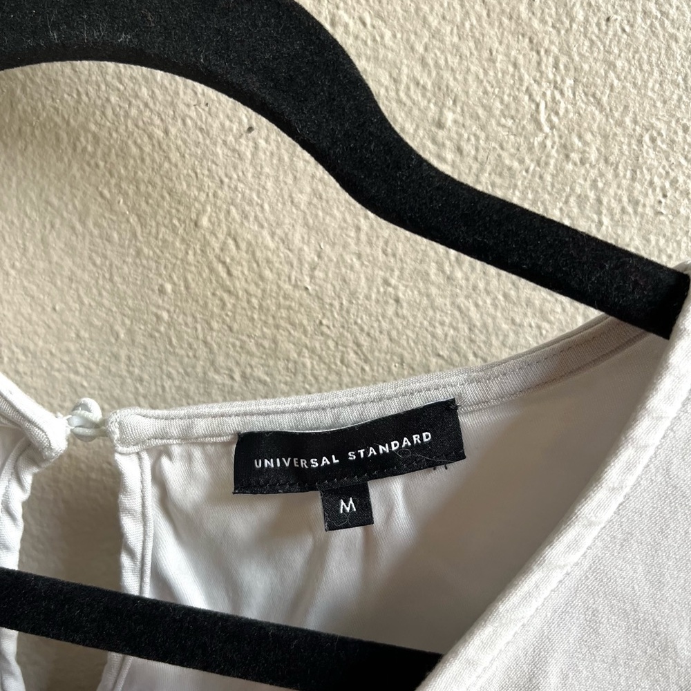 Universal Standard Isabelle Luxe Twill Sheath Dre… - image 6